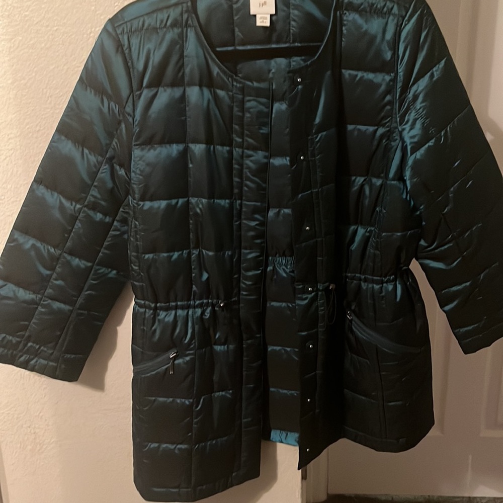 Christian Siriano for J. Jill Medium Petite Quilted Jacket - Picture 3 of 7